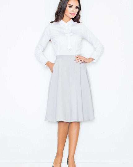 Elegant Pleated Midi Skirt: A Must-Have for Autumn Sophistication