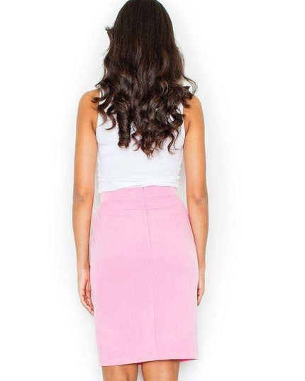 Chic High-Waisted Midi Pencil Skirt - An Essential Wardrobe Classic