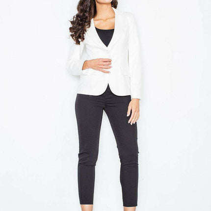 Chic Knit Jacket and Skirt Ensemble - Figl Model 10114