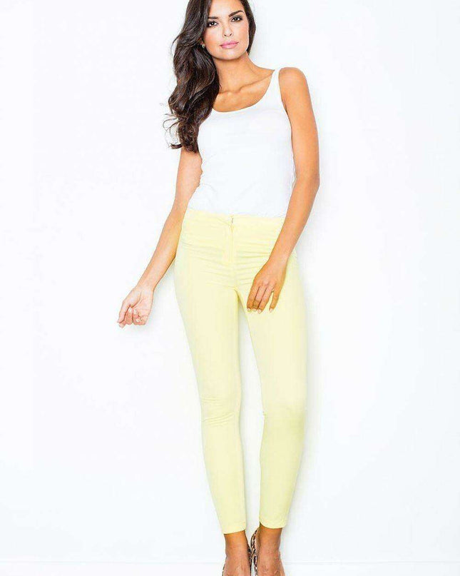 Chic 7/8 Length Women's Cigarette Pants by Figl for a Timeless Style Upgrade