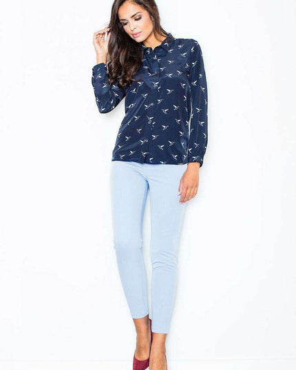 Elegant Women's Cropped Cigarette Trousers - Effortless Style