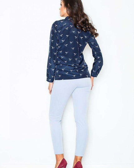 Elegant Women's Cropped Cigarette Trousers - Effortless Style