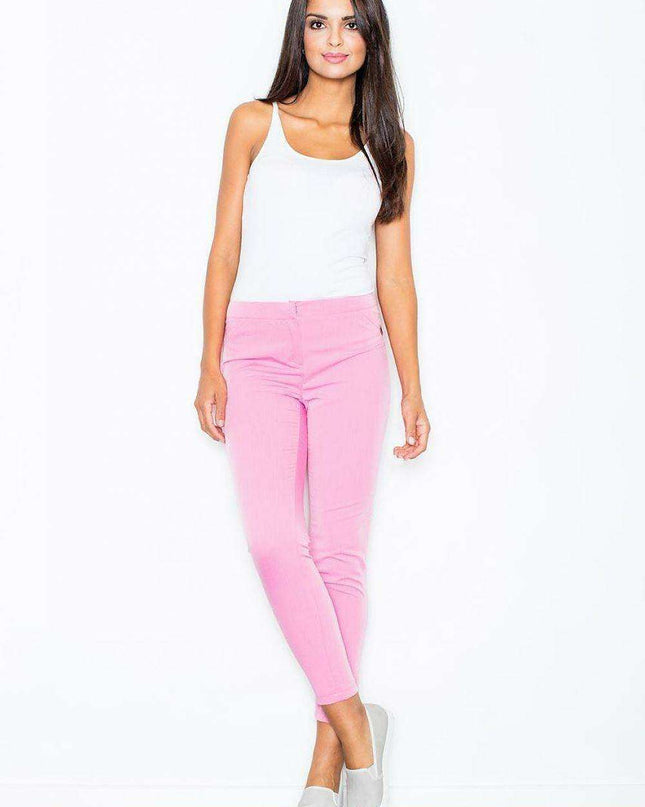 Chic Women's Cropped Cigarette Pants in Various Colors