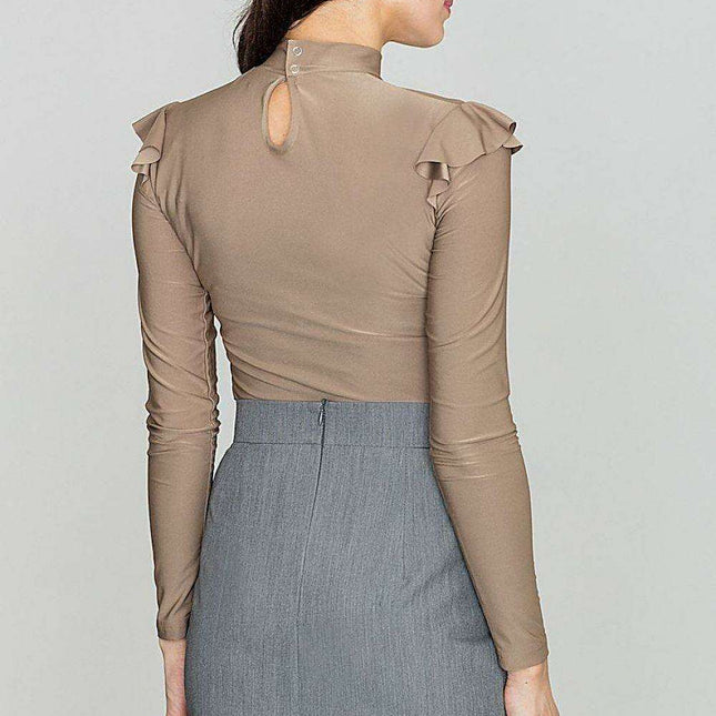 Chic Ruffled Sleeve Blouse for Women