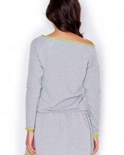 Athleisure Elegance Waist-Tie Mini Dress for Effortless Fashion