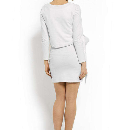 Floral Embroidery Nursing Tunic Dress for Expecting Moms