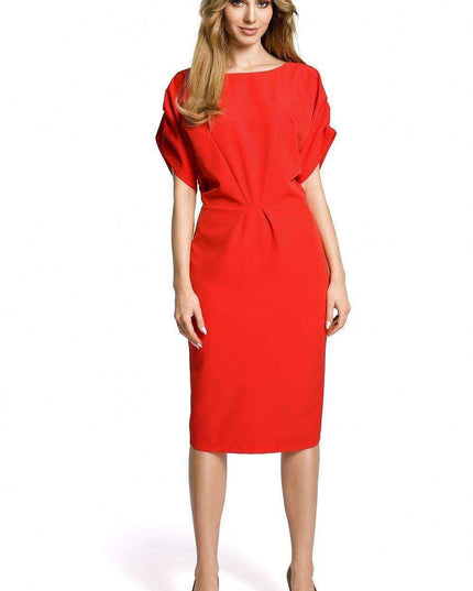 Chic Kimono Sleeve Cocktail Gown