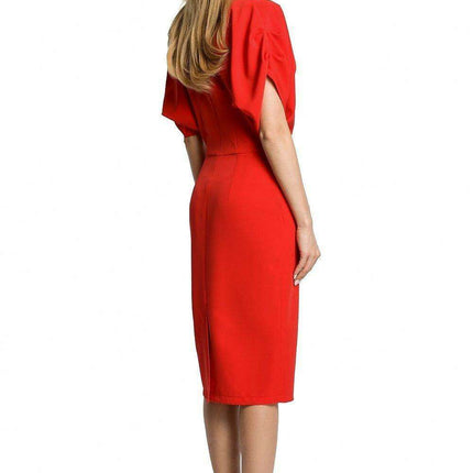 Chic Kimono Sleeve Cocktail Gown