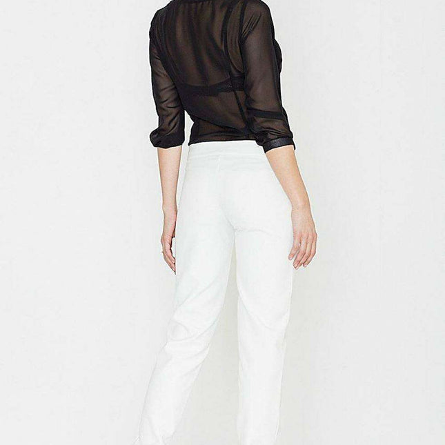 Elegant Bow-Detail Trousers