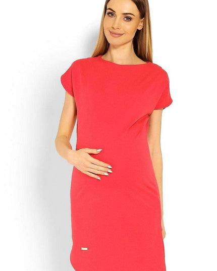 Pregnancy Glow Asymmetrical Maternity Dress
