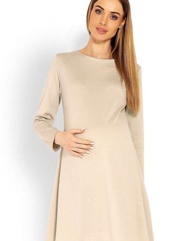 Chic Comfort Maternity Dress for Expecting Moms