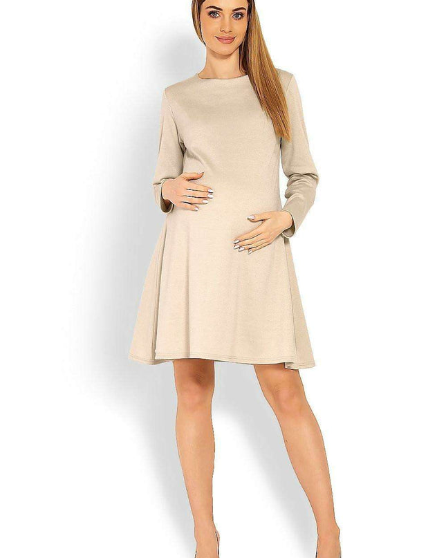 Chic Comfort Maternity Dress for Expecting Moms
