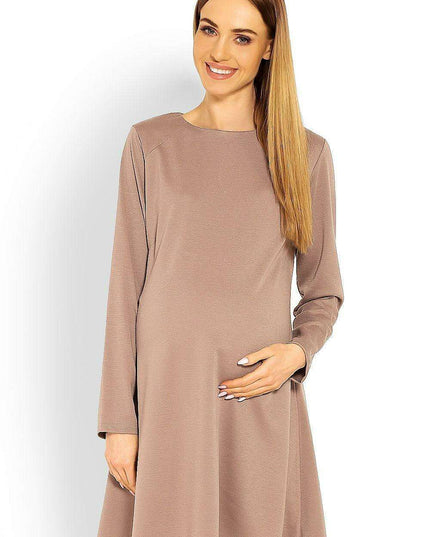 Chic Comfort Maternity Dress for Expecting Moms