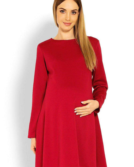 Chic Comfort Maternity Dress for Expecting Moms