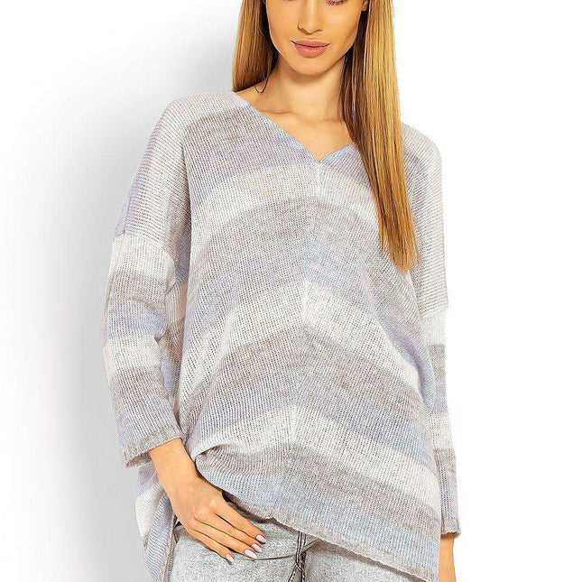 Chic Striped Cozy Jumper