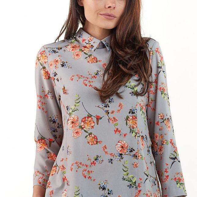 Modern Longline Collared Button-Up Shirt - Très Elite