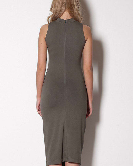 Chic Sleeveless Bodycon Midi Dress - Unleash Your Allure