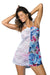 Floral Paradise Beach Tunic - Elegant Summer Cover-Up by Marko