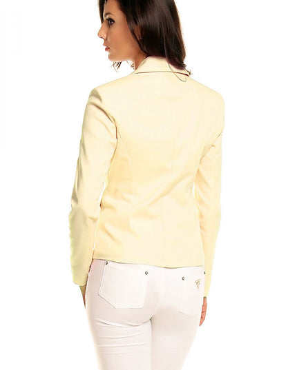 Elegant Pointed Collar Blazer