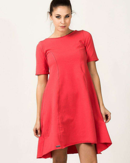 Coral Chic Daydress - Effortless Style and Comfort