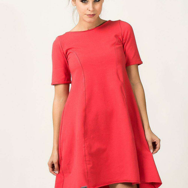 Coral Chic Daydress - Effortless Style and Comfort