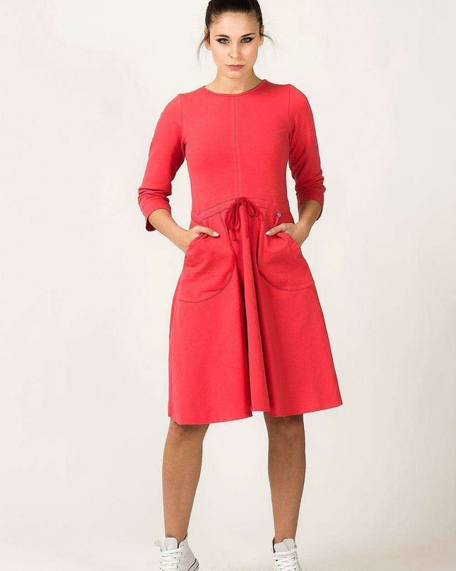 Coral Chic Daydress - Effortless Style and Comfort