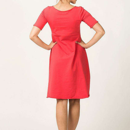 Coral Chic Daydress - Effortless Style and Comfort