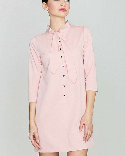 Chic Sash-Embellished Mini Dress for Effortless Elegance