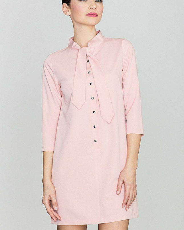 Chic Sash-Embellished Mini Dress for Effortless Elegance