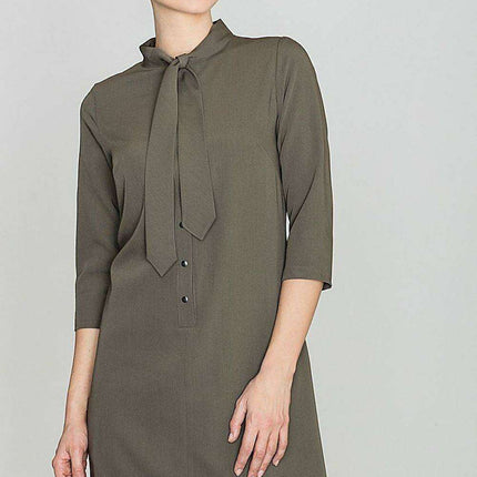 Chic Sash-Embellished Mini Dress for Effortless Elegance
