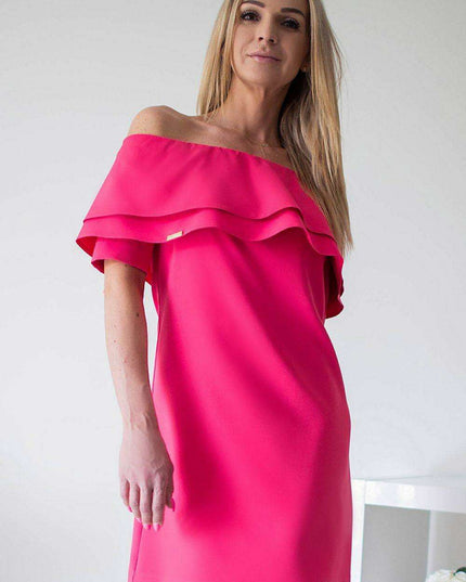 Chic Versatile Spanish Neckline Cocktail Dress for Every Occasion
