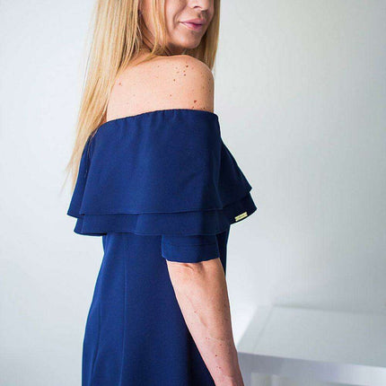Chic Versatile Spanish Neckline Cocktail Dress for Every Occasion