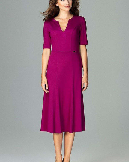 Elegant V-Neck Evening Dress for Women