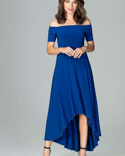 Asymmetrical Charm Cocktail Dress