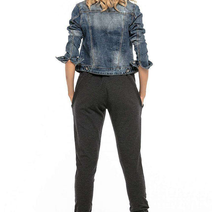 Elevate Your Style with Ribbed Cuff Knitted Sweatpants - Essential Athleisure Wear