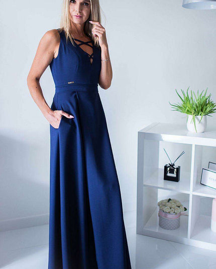 Elegant Jersa Evening Dress