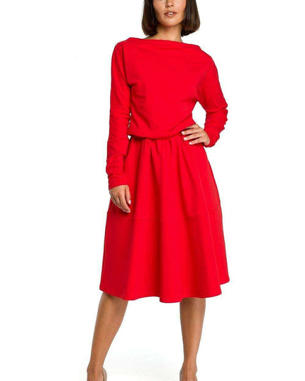 Draped Elegance Daydress