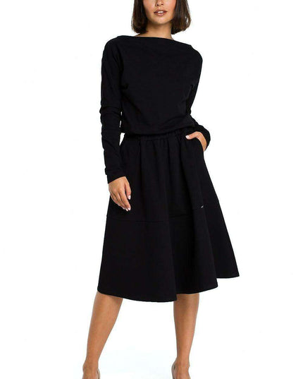 Draped Elegance Daydress