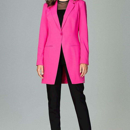 Colorful Long Sleeve Coat with Stylish Neckline - Your Seasonal Essential