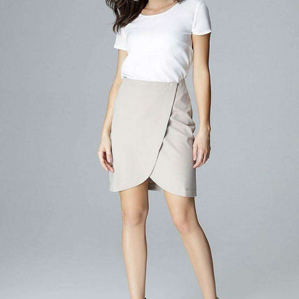 Chic Envelope Mini Skirt