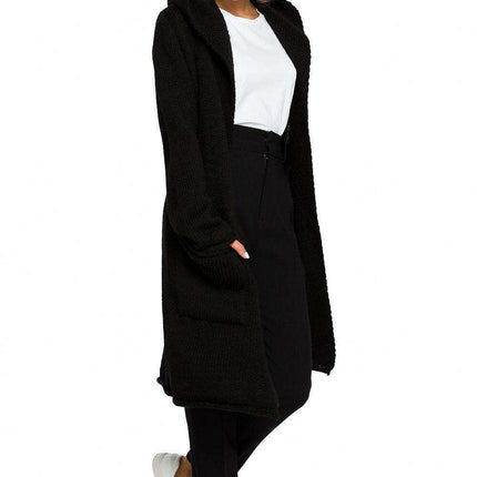 Snuggly Hooded Knitted Sweater