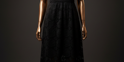Moe Lace Evening Dress — Sleeveless Floral Mini with Flowy Skirt Dresses evening-dress-19 Clothing > Dresses > Evening Dresses