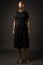 Moe Lace Evening Dress — Sleeveless Floral Mini with Flowy Skirt Dresses evening-dress-19 Clothing > Dresses > Evening Dresses