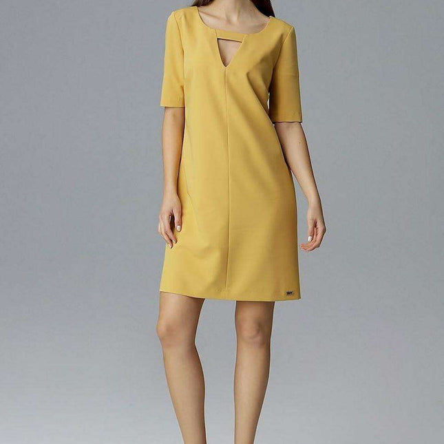 Chic Knee-Length Daily Elegance Dress