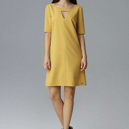 Chic Knee-Length Daily Elegance Dress