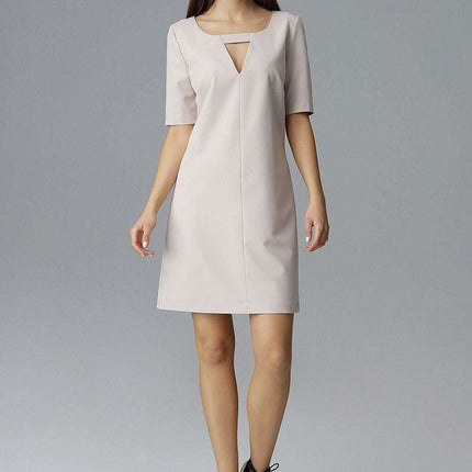 Chic Knee-Length Daily Elegance Dress