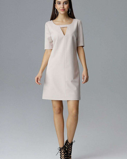Chic Knee-Length Daily Elegance Dress