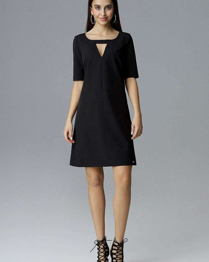 Chic Knee-Length Daily Elegance Dress