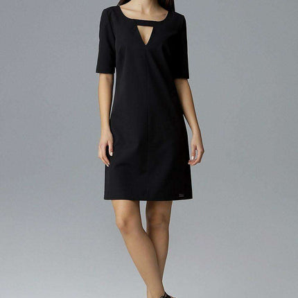 Chic Knee-Length Daily Elegance Dress