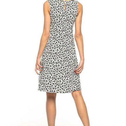 Floral Elegance Daydress with Customizable Bow Detail